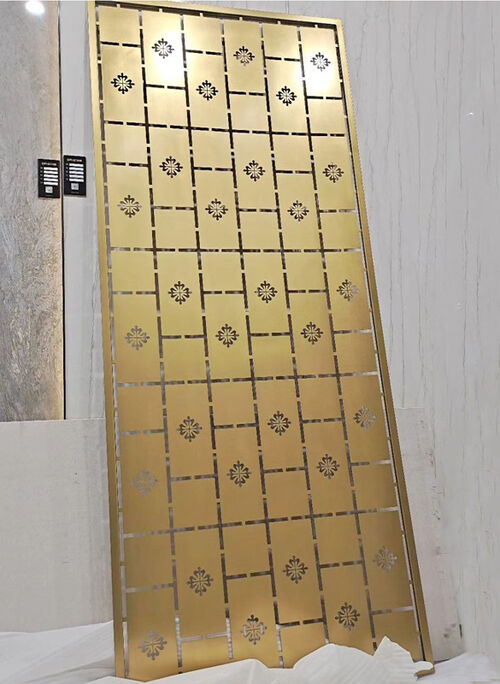 Son şirket çözümleri hakkında Üst düzey otel paslanmaz çelik ekran özelleştirmesi