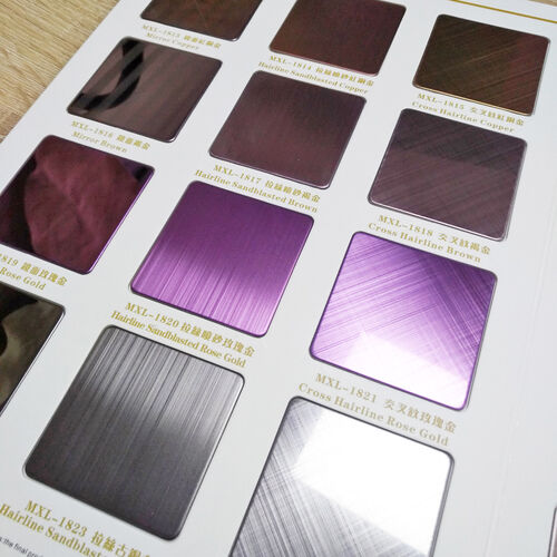 Son şirket çözümleri hakkında Renkli paslanmaz çelik levhaların yüksek kaliteli bina perde duvarlarında uygulanması