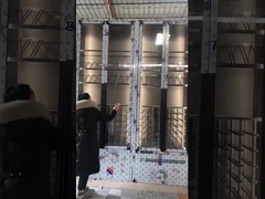 Lüks Katlanabilir Bar Camlı Kolay Taşınabilir Çelik Şarap Dolabı