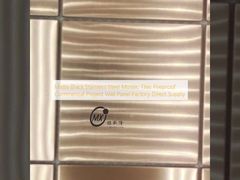 Mat Siyah Paslanmaz Çelik Mozaik Fayans Yanmaz Ticari Proje Duvar Paneli Fabrika Doğrudan Tedarik