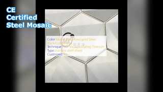 Paslanmaz Çelik Mozaik İhracat Kalitesi CE Sertifikalı