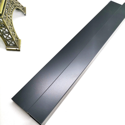 Boncuk Püskürtmeli Mat Siyah Paslanmaz Çelik Kiremit Metal 15mm 2000mm 3050mm