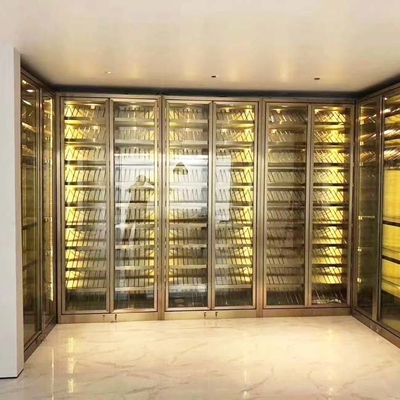 Stainlesss Steel Wine Cabinets For The Home Decor
