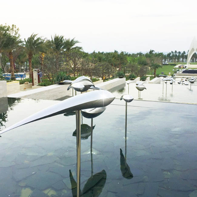 ODM Splend 304 Decorative Stainless Steel Sculptures Outdoor Yard Art Painting Color