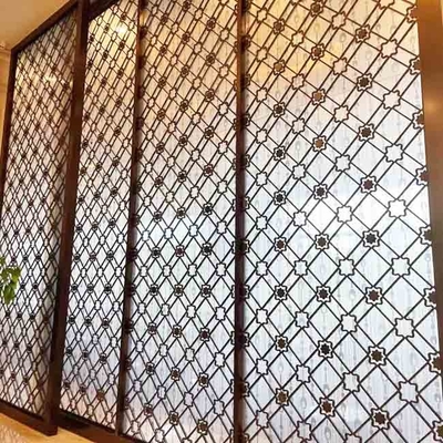 800mm Stainless Steel Screen Partition Room Divided Sliding Door Black Cross Hairline Engrave Copper Emboss