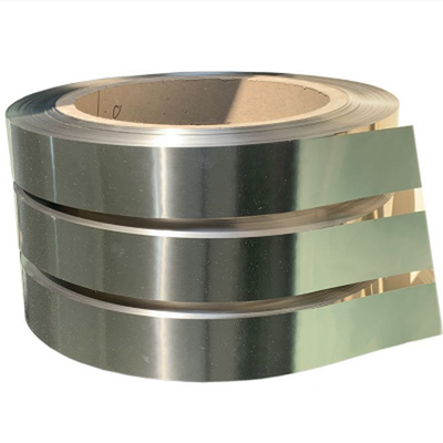 0.6*10MM Stainless Steel Strip Coil 201 2B 8K Polishing NO.4 Hairline Finish  For Shelf