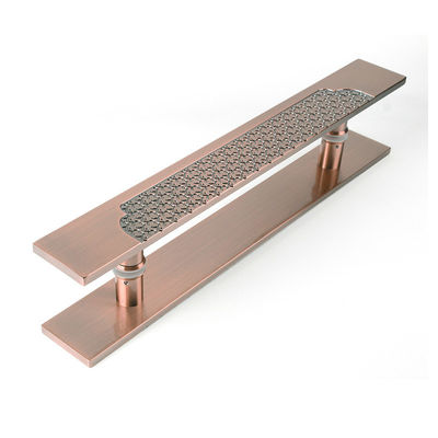 İyi bir fiyat. Özel Alüminyum Alaşımlı Kapı Kolu Gravür Aşk Antik Bronz Saç Çizgisi Finish çevrimiçi