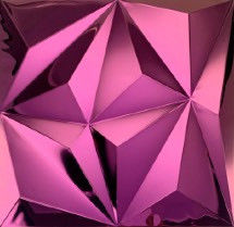 İyi bir fiyat. 300 × 300 MM Paslanmaz Çelik Mozaik Fayans Menekşe Pembe Stereo Arka Plan Tuğla Duvar Dekorasyonu çevrimiçi