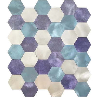 Sticker Waterproof 3D Self Adhesive Mosaic Tile Wear Resistance