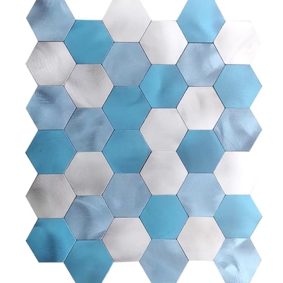 Sticker Waterproof 3D Self Adhesive Mosaic Tile Wear Resistance