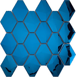 10mm Thickness Stainless Steel Mosaic Tiles Swimming Pool Frescoes With Drawings