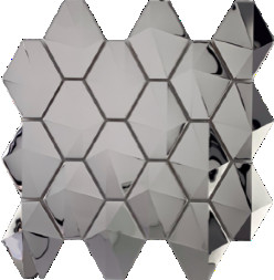 10mm Thickness Stainless Steel Mosaic Tiles Swimming Pool Frescoes With Drawings