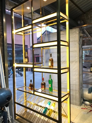 Manufacturer Undertakes Wholesale Of Stainless Steel Wine Cabinets For Engineering Hotels