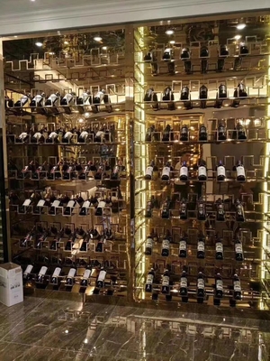 Wine Cellar Club bar table Wine Cabinet High Foot Partition Cabinet