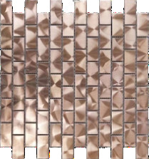Natural Shell Granite Mosaic Tile Display Stand Tile Sticker Sheet