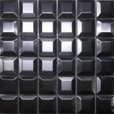 Environmentally Friendly 3D Wall Stickers For Kitchen Marble Mosaic