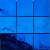 South America Green Blue Brown Black Silver Square Water Ripple Flow Stainless Steel Mosaic Tile for Wall Decoration