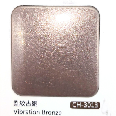 High End  Vibration Copper Stainless Steel Plate Ss304  Price In China