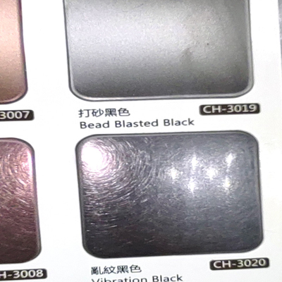 Vibration Black 4 Feet X 8 Feet Stainless Steel Sheets Colored For  Exterior And Interior  Decoration