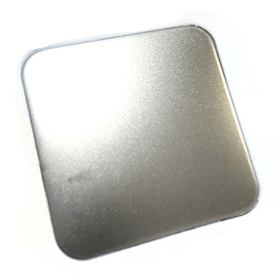 SUS ASTM 304 Customized Size High Quality Bead Blasted Platinum sliver Interior Decoration