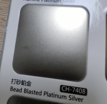 SUS ASTM 304 Customized Size High Quality Bead Blasted Platinum sliver Interior Decoration