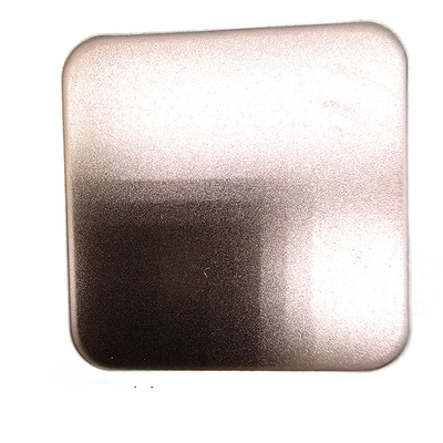 China Supplier 201 304 430 Bead Blasted Bronze Stainless Steel Sheet Plates