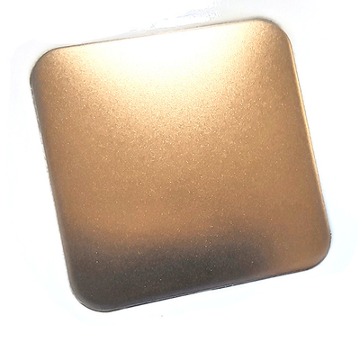 China Factory Manufacture Copper Bead Blasted Surface Plate Grade 201 304 316 304l 316l 410 420 Stainless Steel Sheet