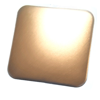 China Factory Manufacture Copper Bead Blasted Surface Plate Grade 201 304 316 304l 316l 410 420 Stainless Steel Sheet