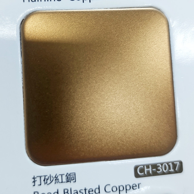 China Factory Manufacture Copper Bead Blasted Surface Plate Grade 201 304 316 304l 316l 410 420 Stainless Steel Sheet