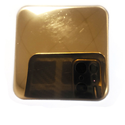 Wholesale Price Of 201 304 316 Mirror Titanium Colored Decorative Stainless Steel Plate Per Square Meter By Manufacturer