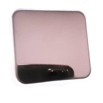 Grade 316L ASIS Mirror Rose Gold Custom Size Stainless Steel Decorative Color Sheet  For Architectural Project