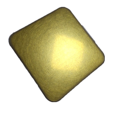 AISI 304 Vibration Titanium Gold Colored Customized Size Stainless Steel Sheet Price Per Squater Meter