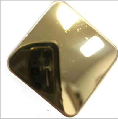 200 Series 300 Series 400 Series Decorative Colored Stainless Steel Sheet Mirror Zr-Brass 8k