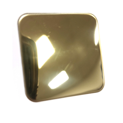 200 Series 300 Series 400 Series Decorative Colored Stainless Steel Sheet Mirror Zr-Brass 8k
