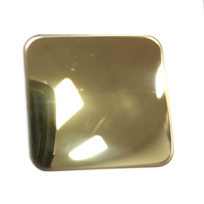 200 Series 300 Series 400 Series Decorative Colored Stainless Steel Sheet Mirror Zr-Brass 8k