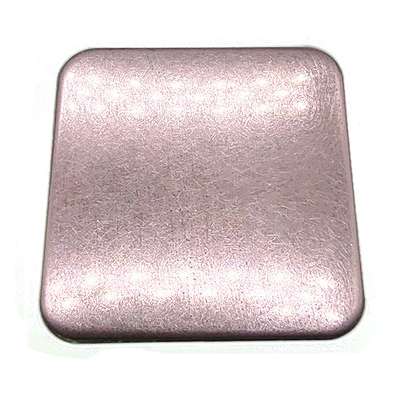 Vibration Finish Colored Stainless Steel Sheet PVD Titanium