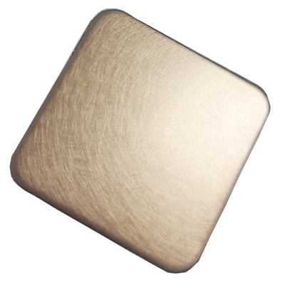 300 Series Vibration Copper Manufacturer'S Direct Sales Decorative Stainless Steel Customized Color Sheet
