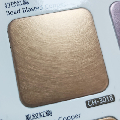 300 Series Vibration Copper Manufacturer'S Direct Sales Decorative Stainless Steel Customized Color Sheet