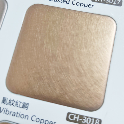300 Series Vibration Copper Manufacturer'S Direct Sales Decorative Stainless Steel Customized Color Sheet
