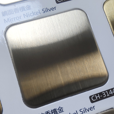 Wholesale Customized Size Champagne Gold Brushed Stainless Steel Sheets By Manufacturer