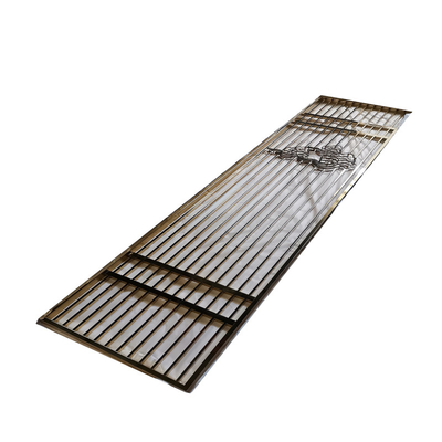 304 Manufacturer Customized Metal High-end Stainless Steel Screen Interior Decoration Lobby Partition