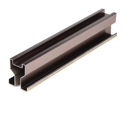 Decorative L Shape SS Corner Tile Trim 0.5mm Thickness