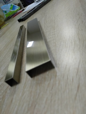 Gold Trim Furniture Stainless Steel Edge Trim Strip  Hairline with AFP