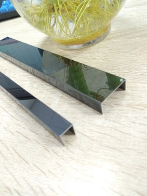 3000mm Thickness Stainless Steel Trim Strips Edge Protector Marble Tile Trim