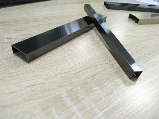 Edge Band Trimming SS304 Rear View Mirror Trim PVD Plating Titanium