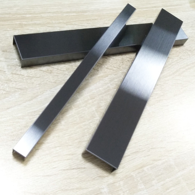 Aluminum Table Edging Trim L Shaped Tile 4000mm Length