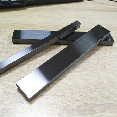 Aluminum Table Edging Trim L Shaped Tile 4000mm Length