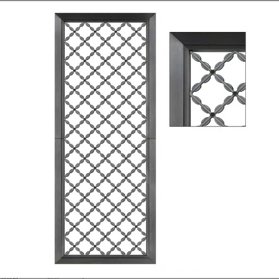 Customized Metal Stainless Steel Screen Partition Hotel Living Room Background Walls