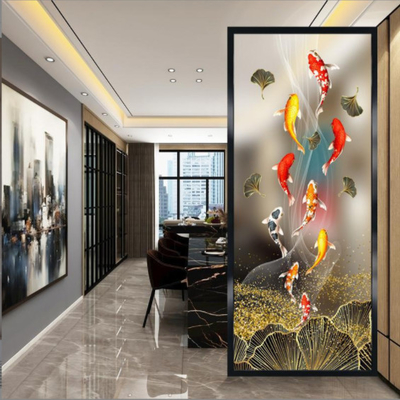 304 Rose Gold Bronze Black Hairline Brushed Shiny Mirror Stainless Steel Divider Fabric Stainless Steel Screen Partition