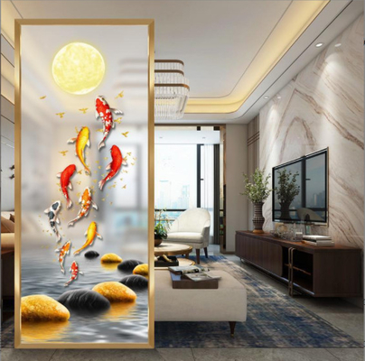 304 Rose Gold Bronze Black Hairline Brushed Shiny Mirror Stainless Steel Divider Fabric Stainless Steel Screen Partition